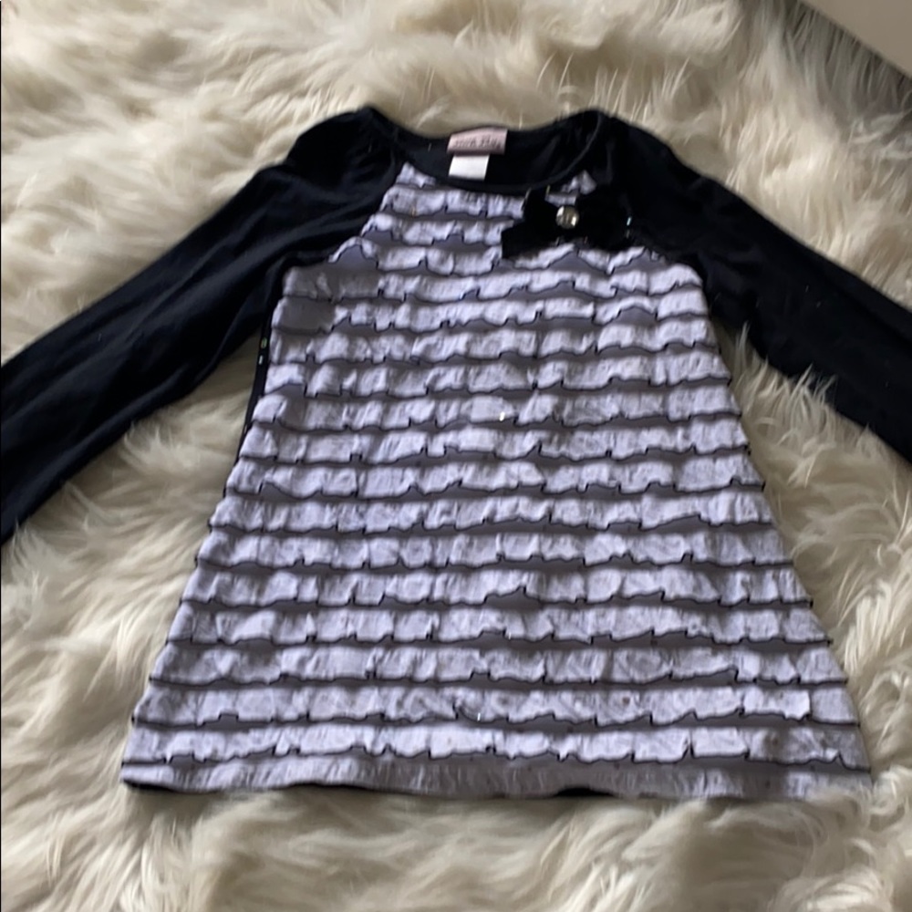 Girls 6x Holiday long sleeve shirt